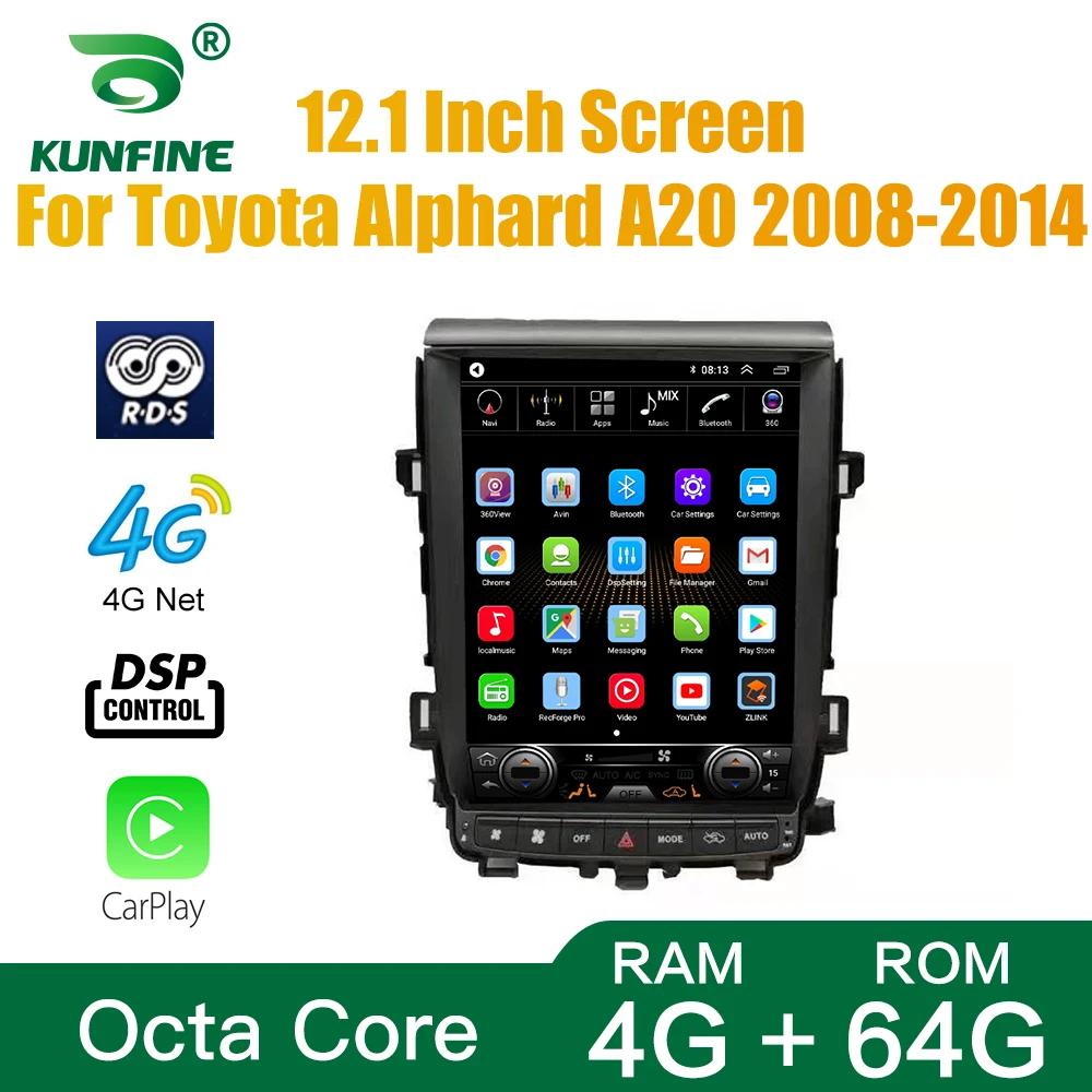 ׽ Ÿ ڵ ׷ , Ÿ ھ 4GB RAM 64g ROM ȵ̵ 10.0 DVD GPS ÷̾ ũ, Toyota Alphard A20 2008-2014